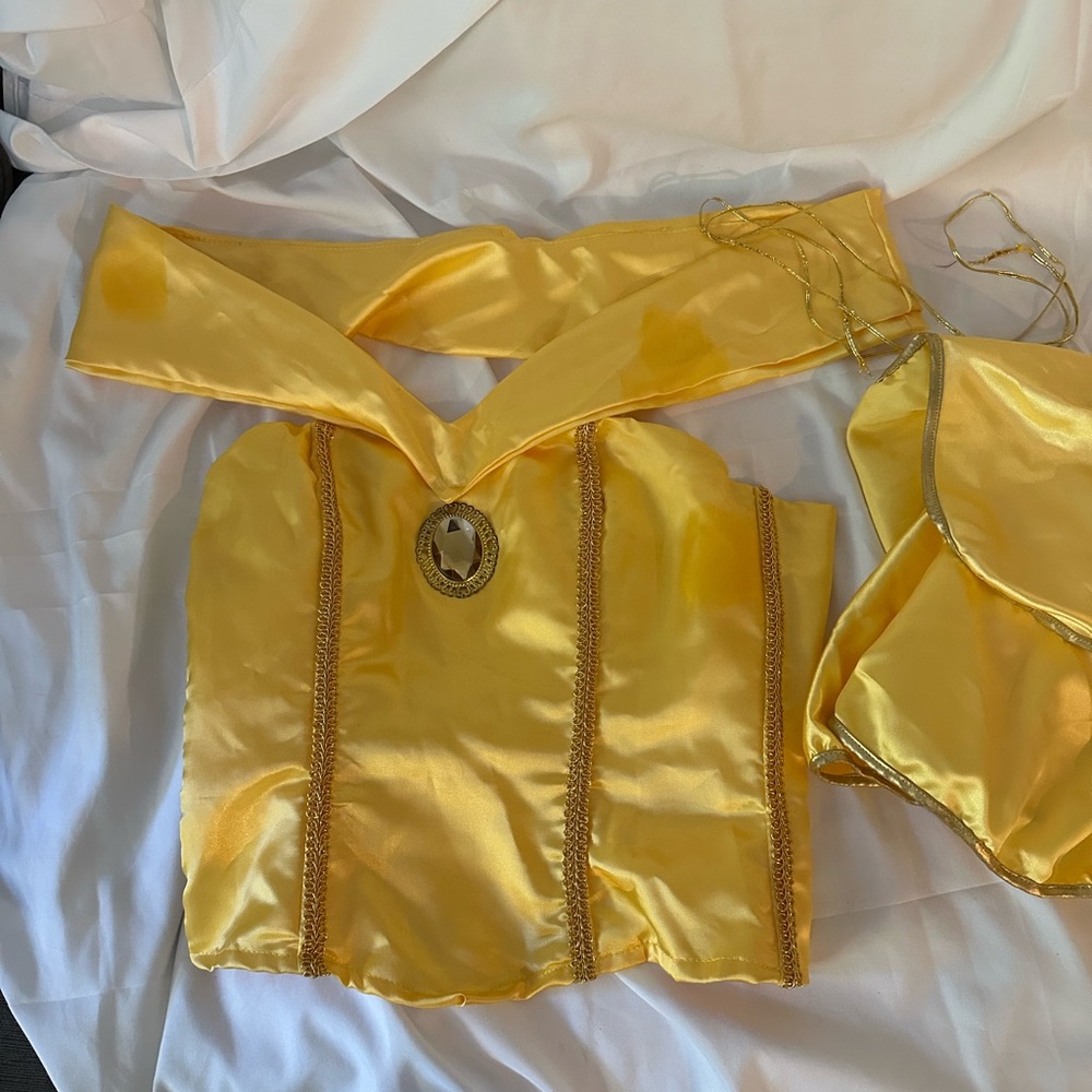 Yellow Two-Piece Belle of Beauty and the Beast Costume